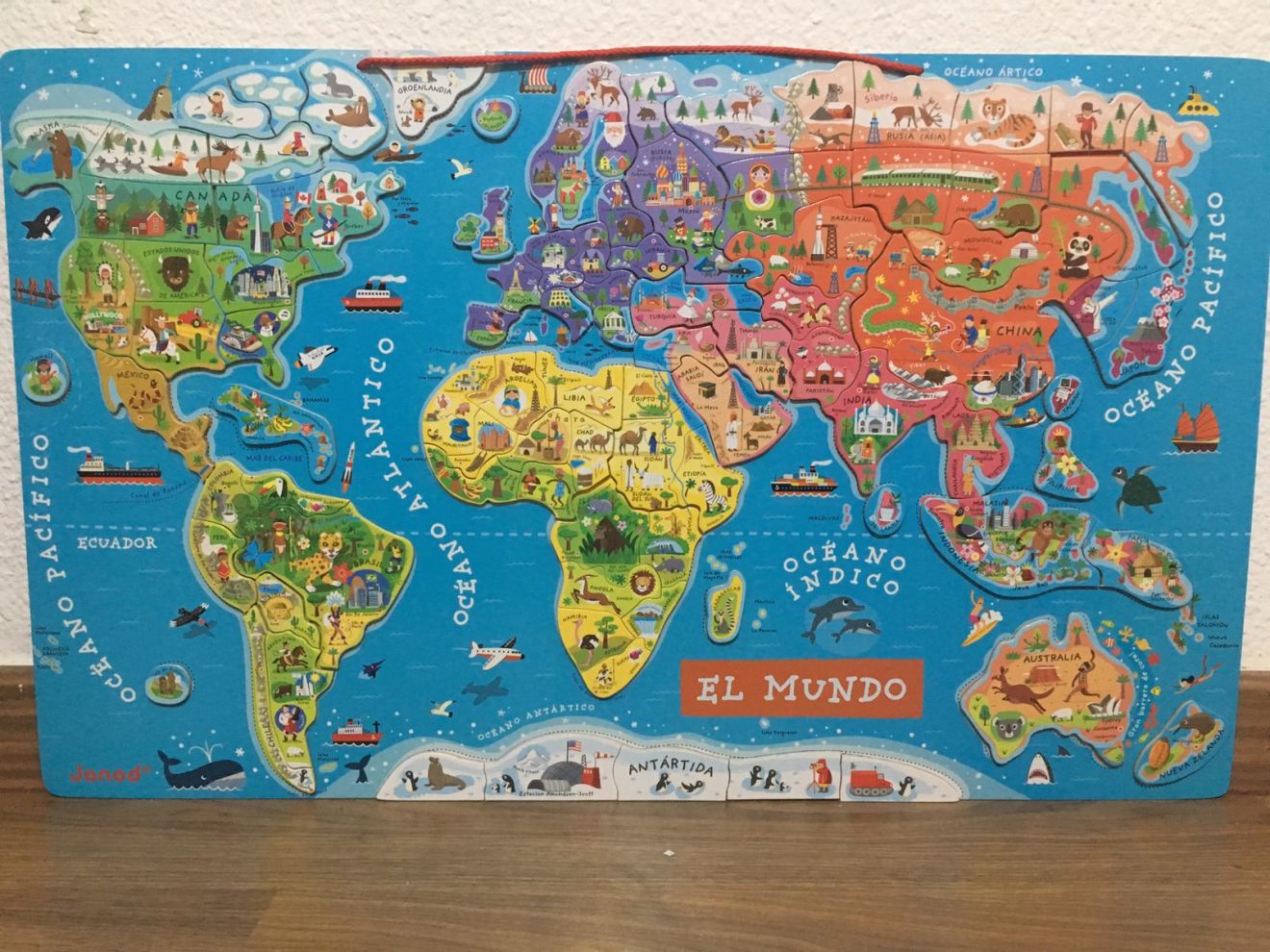 Dr. MUYA Puzzle Magnético De Fracciones – Juegos Matemáticos Montessori Para Niños De 5 A 9 Años, Con Libro Y 102 Imanes